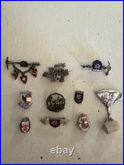 Antique German pins, 1950s