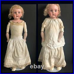 Antique Germany Kestner 30 Doll Bisque Head Kid Leather Body Marked Dept 154 6