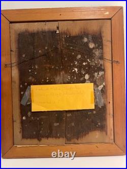 Antique Johann Ritter Pennsylvania German Fraktur Taufschein Framed 1838