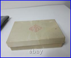Antique Jointed Bisque Miniature Hertwig German Doll Pair Candy Baby with Box