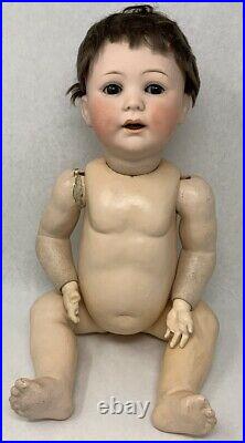 Antique Jutta Doll 1914 Bisque Head 12 1/2 with Vintage Clothing + 1 more doll