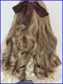 Antique KESTNER 171 German Bisque Head Doll 28 Compo Body, Lace Outfit, HH Wig Antique KESTNER 171 German Bisque Head Doll 28 Compo Body, Lace Outfit, HH Wig
