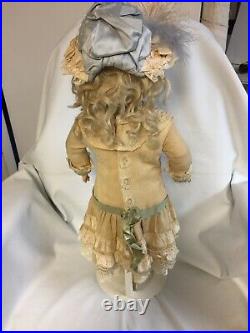 Antique Kammer & Reinhardt 114 Bisque Character Doll Gretchen WithPainted Eyes