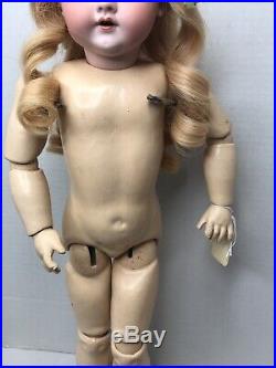 Antique Kestner 143 18 Doll German Bisque for Restoration doll hospital TS