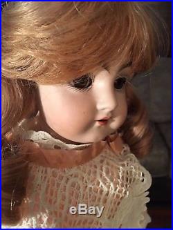 Antique Kestner 154 Bisque Doll 22 Germany Professional Vintage Accessories