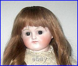 Antique Kestner Closed Mouth Doll Turned SH Perfect Bisque Excellent Body