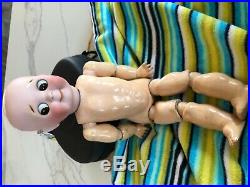 Antique Kestner J. D. K 221 Googly Googlie doll, bisque head 12 inch Germany #7