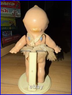 Antique Larger 7 Bisque Jointed German Kewpie Doll Rose O'Neill. As Found