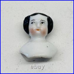 Antique Lot German China Head Doll Apple Cheek Miniature Frozen Charlotte 5 Pc