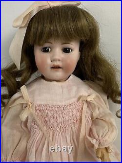 Antique Max Handwerck 286 Bebe Elite German Bisque Doll 16 IN Antique Doll Dress