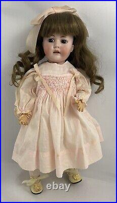 Antique Max Handwerck 286 Bebe Elite German Bisque Doll 16 IN Antique Doll Dress