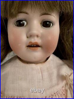 Antique Max Handwerck 286 Bebe Elite German Bisque Doll 16 IN Antique Doll Dress