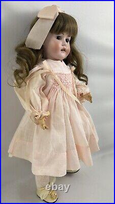 Antique Max Handwerck 286 Bebe Elite German Bisque Doll 16 IN Antique Doll Dress