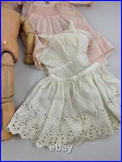 Antique Max Handwerck 286 Bebe Elite German Bisque Doll 16 IN Antique Doll Dress