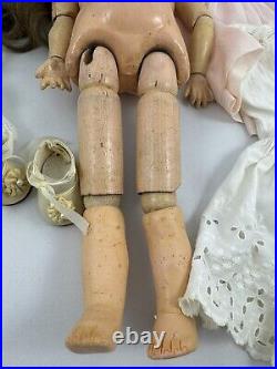 Antique Max Handwerck 286 Bebe Elite German Bisque Doll 16 IN Antique Doll Dress