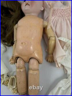 Antique Max Handwerck 286 Bebe Elite German Bisque Doll 16 IN Antique Doll Dress