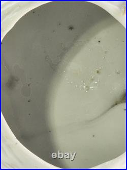 Antique Meissen German Porcelain Flower Bunny Potpourri Dish Bowl Vase