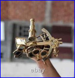 Antique Nautical Sextant German Marine 100 Working Solid Brass Vintage Gift Antique Nautical Sextant German Marine 100 Working Solid Brass Vintage Gift