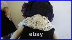 Antique Pair of Twin Sister Bisque Mignonette Dolls French/German Orig. Outfits