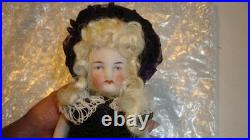 Antique Pair of Twin Sister Bisque Mignonette Dolls French/German Orig. Outfits