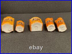 Antique Rare German Miniature Condiment Spice Set Collection