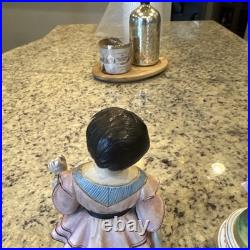 Antique Rare Vintage 1800's 9.5 German Bisque Children Figurine Statues