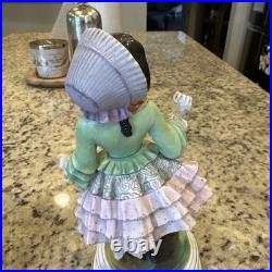 Antique Rare Vintage 1800's 9.5 German Bisque Children Figurine Statues