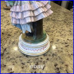 Antique Rare Vintage 1800's 9.5 German Bisque Children Figurine Statues