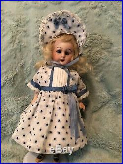 Antique S & H Simon & Halbig 8 Doll 1079 Sleep Eyes Bisque Head, Compo Body