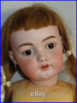 Antique S&H Simon and Halbig Large 1079 German Bisque Head Doll