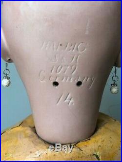 Antique Simon & Halbig Bisque Head 27 Doll 1079 14 with Jumeau composition body