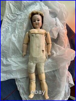Antique Simon & Halbig /Carl Bergner 3 Face Doll RARE