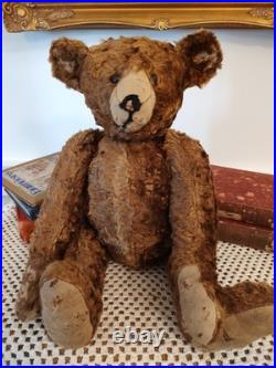 Antique Teddy Bear 15 German Long Nose Well Loved