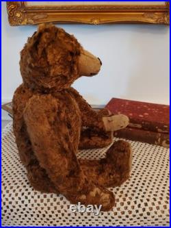 Antique Teddy Bear 15 German Long Nose Well Loved
