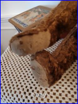 Antique Teddy Bear 15 German Long Nose Well Loved