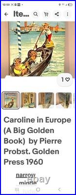 Antique/VTG 2 German 1 Caroline In Europe 1960s Die Botenfrau 1880s Great Vtg