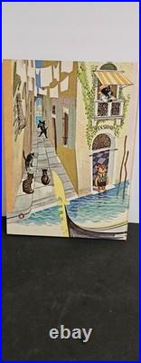 Antique/VTG 2 German 1 Caroline In Europe 1960s Die Botenfrau 1880s Great Vtg