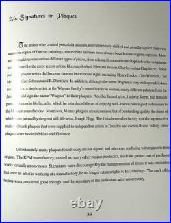 Antique VTG Exquisite German Porcelain Hand Painted Miniature Signed Wagner