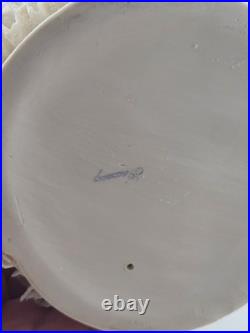 Antique Victorian 1920's Dresden German Porcelain Bride Figurine. Loss To Lace