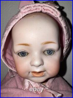 Antique Vintage 1912 JDK German Bisque 16 Sleep Eye Baby Doll Antique Vintage 1912 JDK German Bisque 16 Sleep Eye Baby Doll