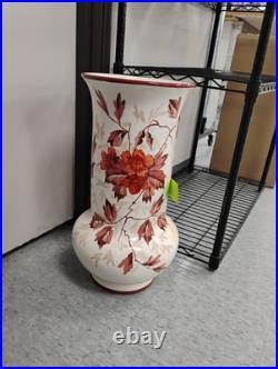 Antique Vintage 19th c. German Pottery Umbrella Stand Floor Vase RARE HTF Antique Vintage 19th c. German Pottery Umbrella Stand Floor Vase RARE HTF