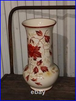 Antique Vintage 19th c. German Pottery Umbrella Stand Floor Vase RARE HTF Antique Vintage 19th c. German Pottery Umbrella Stand Floor Vase RARE HTF