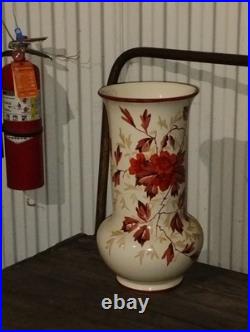 Antique Vintage 19th c. German Pottery Umbrella Stand Floor Vase RARE HTF Antique Vintage 19th c. German Pottery Umbrella Stand Floor Vase RARE HTF