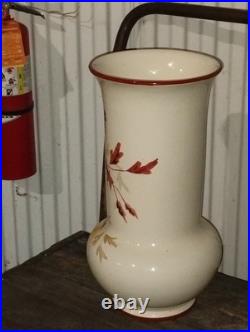Antique Vintage 19th c. German Pottery Umbrella Stand Floor Vase RARE HTF Antique Vintage 19th c. German Pottery Umbrella Stand Floor Vase RARE HTF