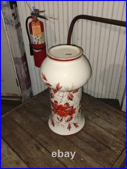 Antique Vintage 19th c. German Pottery Umbrella Stand Floor Vase RARE HTF Antique Vintage 19th c. German Pottery Umbrella Stand Floor Vase RARE HTF