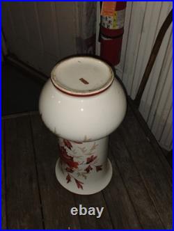 Antique Vintage 19th c. German Pottery Umbrella Stand Floor Vase RARE HTF Antique Vintage 19th c. German Pottery Umbrella Stand Floor Vase RARE HTF