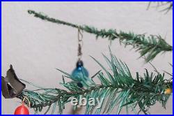 Antique Vintage 23 Goose Feather Christmas Tree Mini Glass Ornaments Germany