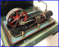 Antique Vintage Doll & Co German Live Steam Stationary Engine Horizontal Boiler