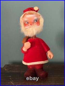 Antique Vintage GERMAN SANTA CLAUS Bobble Head CANDY CONTAINER 10