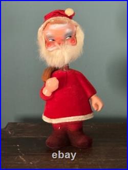 Antique Vintage GERMAN SANTA CLAUS Bobble Head CANDY CONTAINER 10